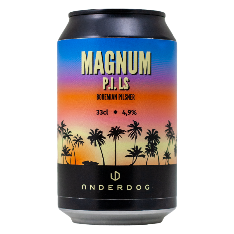 Magnum P.I.LS - Underdog Brewery - Lattina da 33 cl