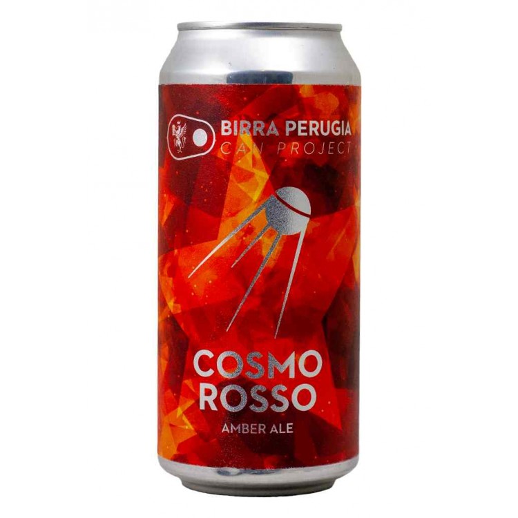 Cosmo Rosso - Birra Perugia - Lattina da 44 cl