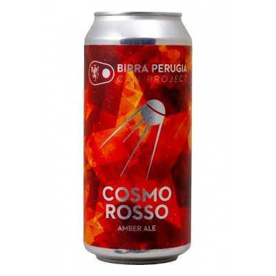 Cosmo Rosso - Birra Perugia - Lattina da 44 cl