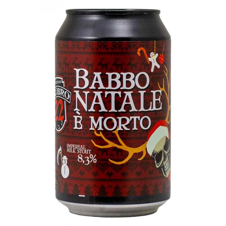 Babbo Natale è morto - Calibro 22 - Lattina da 33 cl