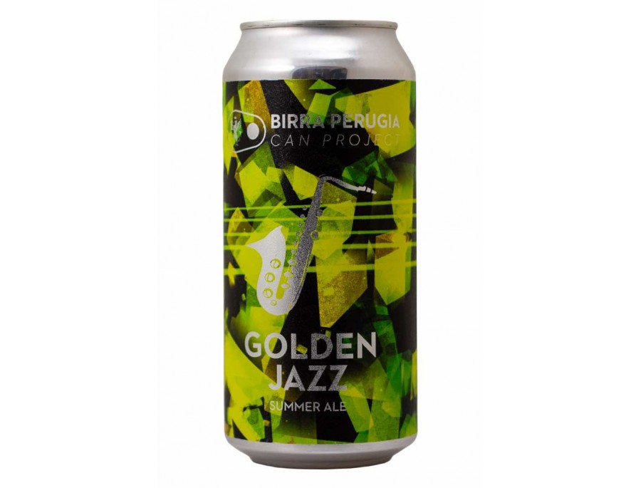 Golden Jazz - Birra Perugia - Lattina da 44 cl