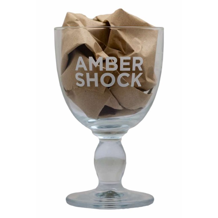 Bicchiere Amber Shock - Birrificio Italiano - Capacità 30cl