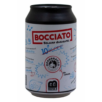 Bocciato - Mister B - Lattina da 33 cl