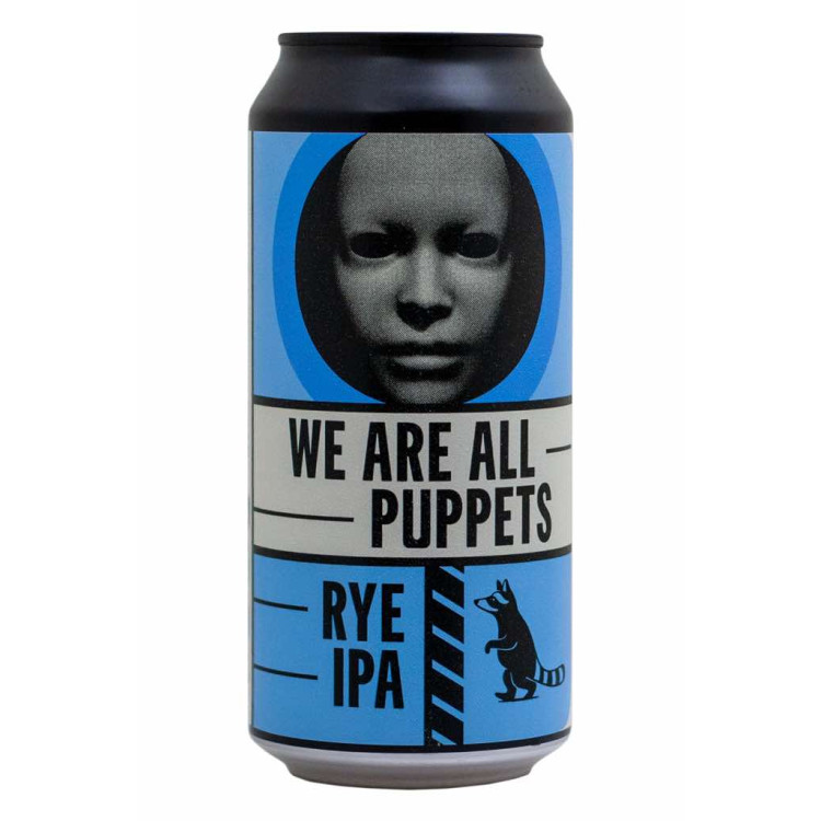 We are all puppets - Wild Raccoon - Lattina da 44 cl