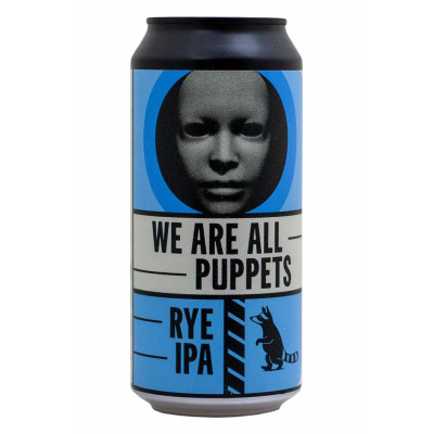 We are all puppets - Wild Raccoon - Lattina da 44 cl