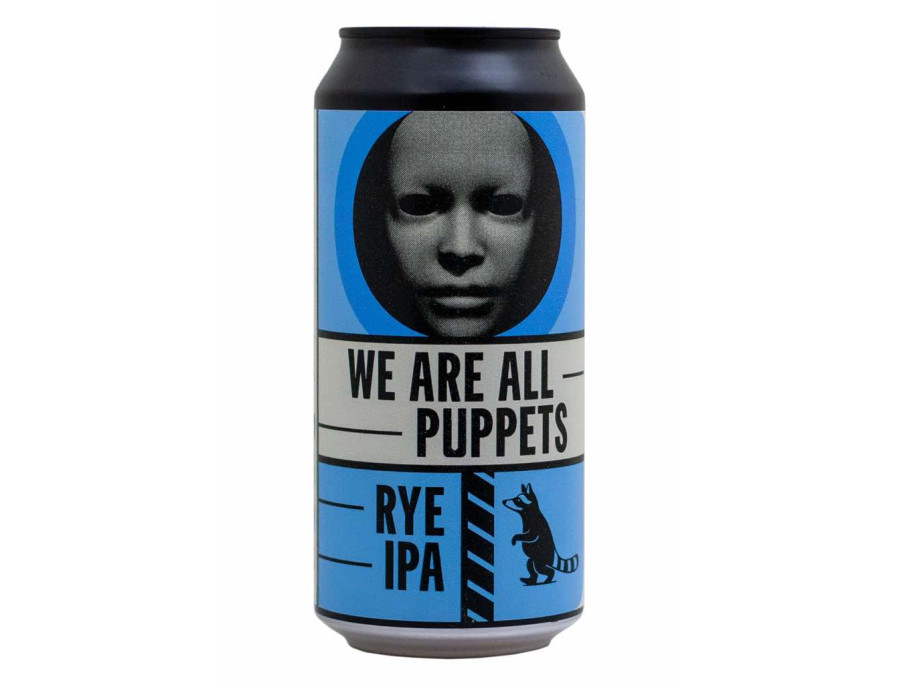 We are all puppets - Wild Raccoon - Lattina da 44 cl