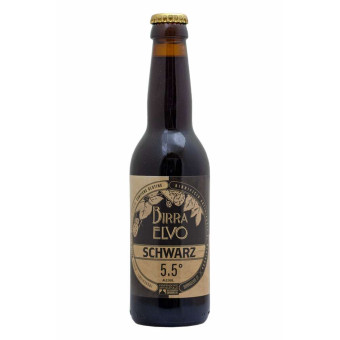 Schwarz - Birra Elvo - Bottiglia da 33 cl