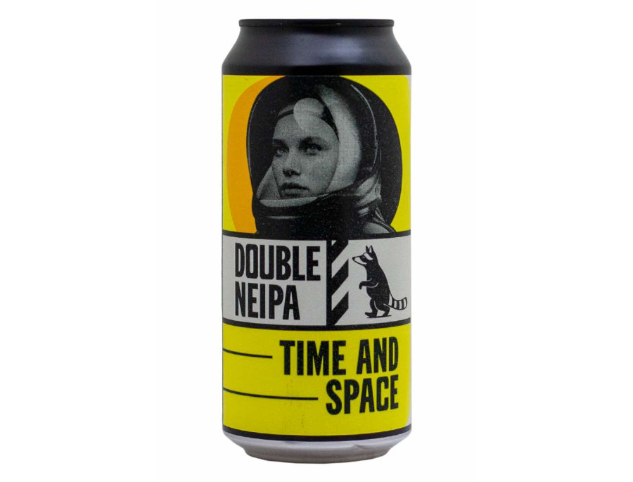 Time and space - Wild Raccoon - Lattina da 44 cl