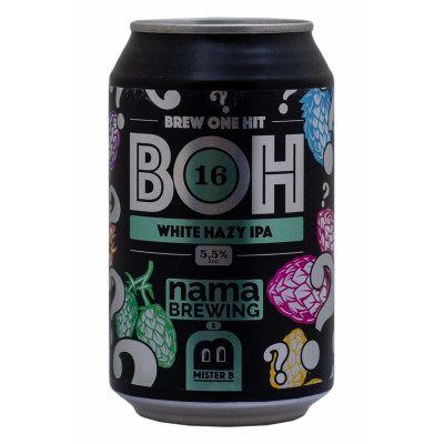 BOH 16 - collab Mister B e Nama Brewing - Lattina da 33 cl