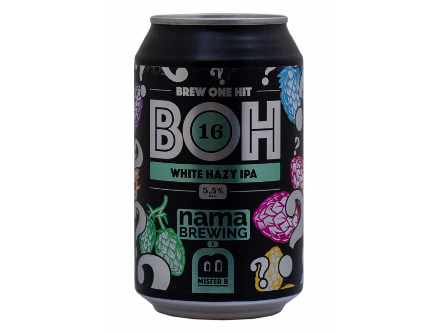 BOH 16 - collab Mister B e Nama Brewing - Lattina da 33 cl