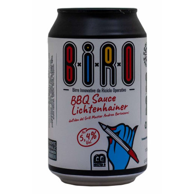 B.I.R.O. BBQ Sauce - Mister B - Lattina da 33 cl